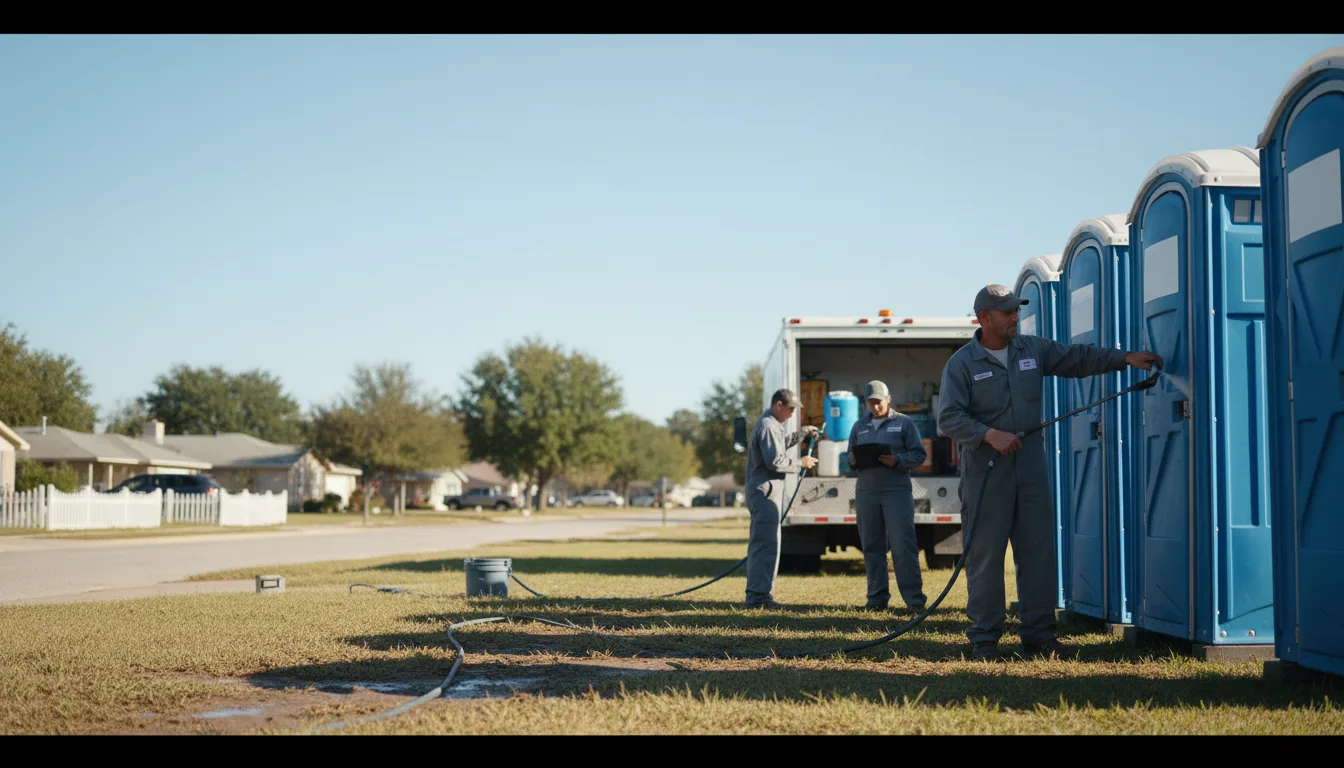 Long-Term Portable Toilet Rental in Holden, LA near me